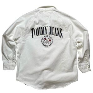 Tommy Hilfiger Tommy Jeans Novel Collegiate Denim Button Shirt